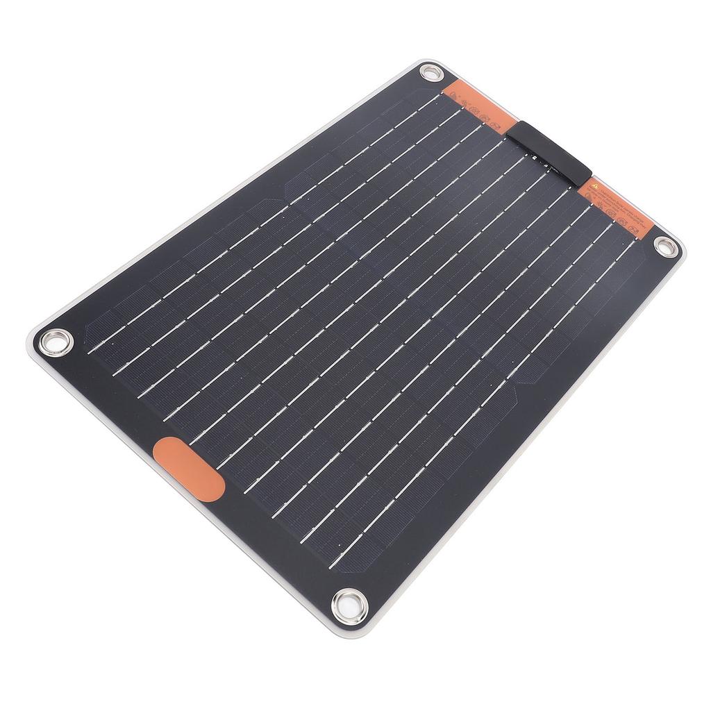 Solar Panel 15W 5V 2A Dual Type C Output Monocrystalline Silicon Portable Solar Panel Charger for