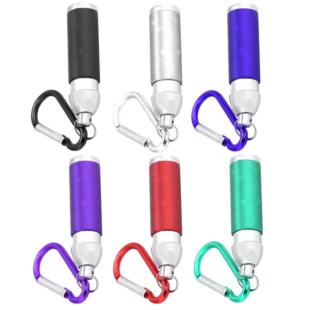 Flashlight  LED Flashlight Torch Useful Colorful Portable Aluminum Alloy  LED Flashlight Torch Light Keychains