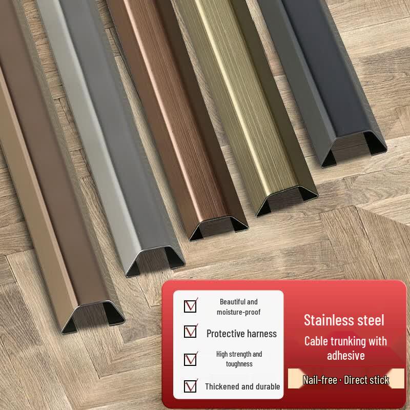 JNL Surface Mounted Stainless Steel Cable Raceway