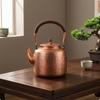 Copper Kettle with Strainer Long-Lasting Hammered Copper Teapot Teapot with Strainer Heavy-Duty Ergonomic