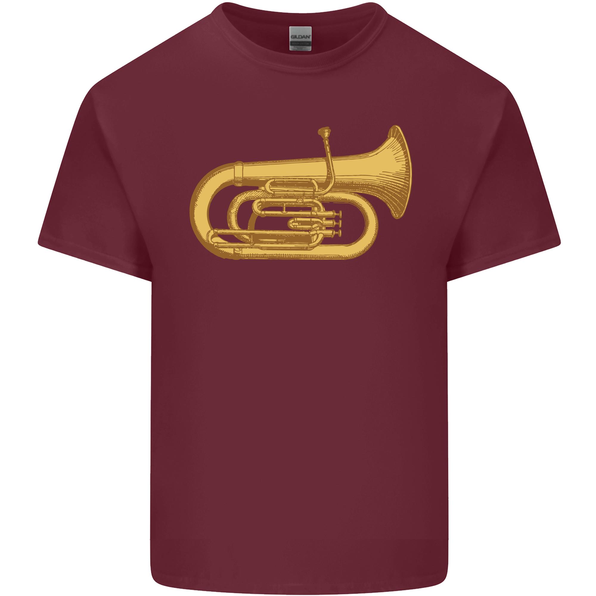 Euphonium Brass Musical InstruUnisext Unisexs Light Cotton Tshirt S