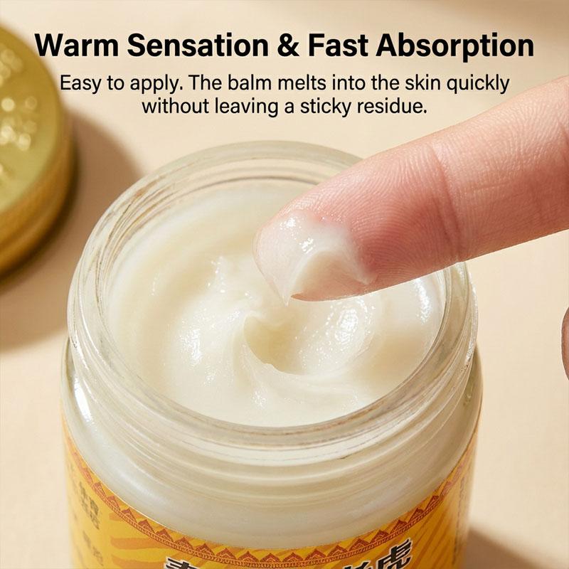 Thailand Golden Tiger Herbal Ointment 55g - Joint & Muscle Pain Relief Cream for Neck, Back, and Shoulder