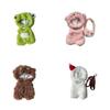{Baby Clothes Only} 17cm Pendant Clothes Pink Pig Frog Set Little Snowman Set Christmas