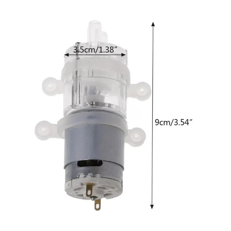 385 DC 6V-12V High Temperature Resistance 100 Degrees Celsius Mini Micro Water Pump Diaphragm Water Pump Vacuum Pump