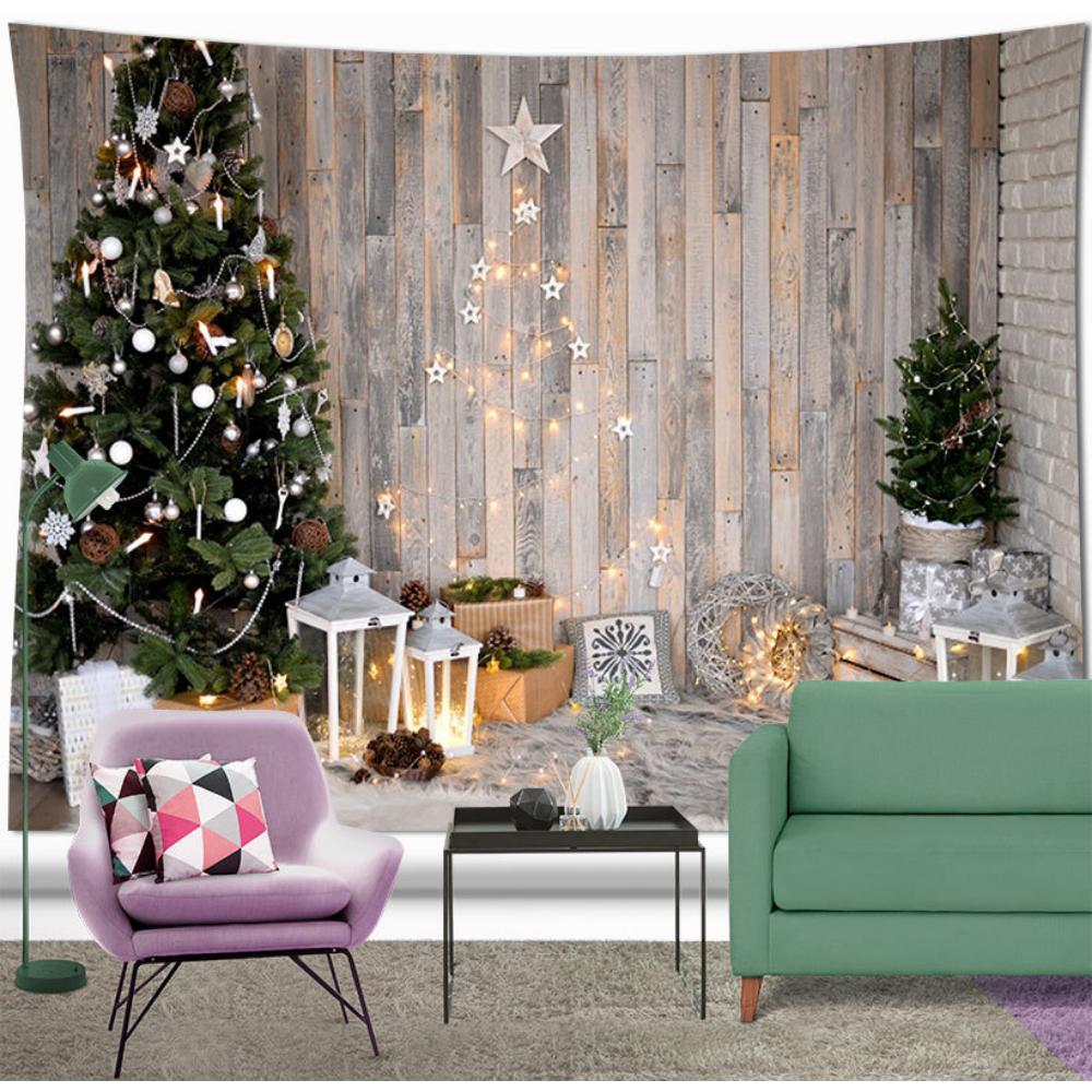 Рождественский гобелен Гобелен для спальни Гобелен для гостиной Абразивная ткань 210*150cm — фото 3