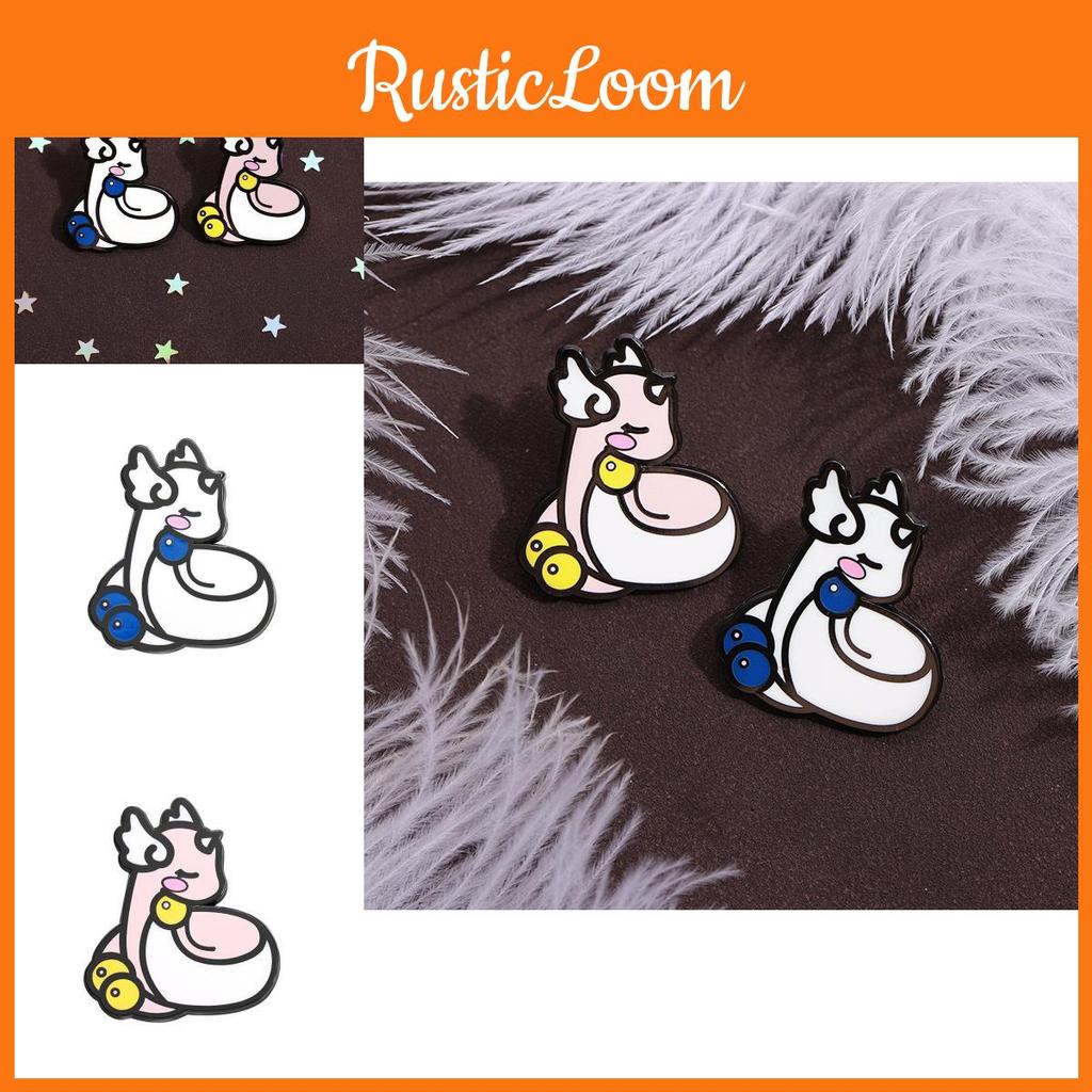 Charming Unicorn Design Enamel Badge Cute Cartoon Brooch Stylish Fashion Accessory