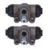 2pcs Rear Brake Wheel Cylinder Metal Alloy 54540 19B00 Replacement for Suzuki Quadrunner King Quad