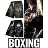Devil Ghost Skeleton Horror Skull Demon Boxing Shorts Pants 3D Print Training Unisex Men Women Quick Dry Fitness Gym Sport Workout Casual Streetwear