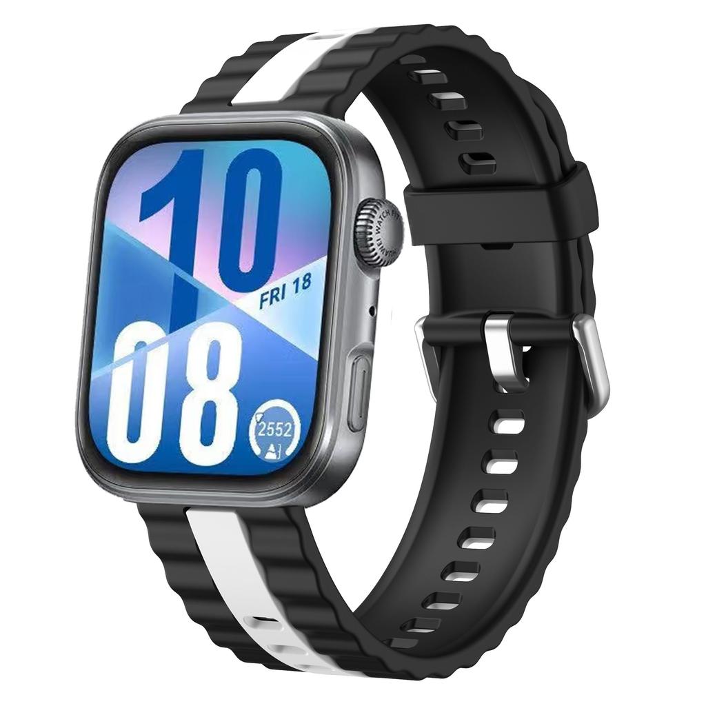 Dwukolorowy silikonowy pasek do Huawei Watch Fit 4/3, sportowa opaska na nadgarstek, akcesoria do Huawei Watch Fit 4 Pro