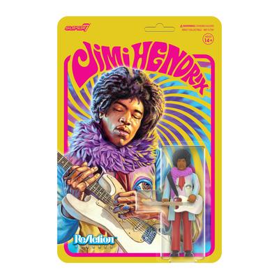 Super7 Jimi Hendrix Reaction Figure Jimi Hendrix 10cm