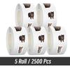 500Pcs/Roll Animation Meme Cat Stickers For School Reward Stickers Classroom Decoration Encouragement Sticker For Student Teacher