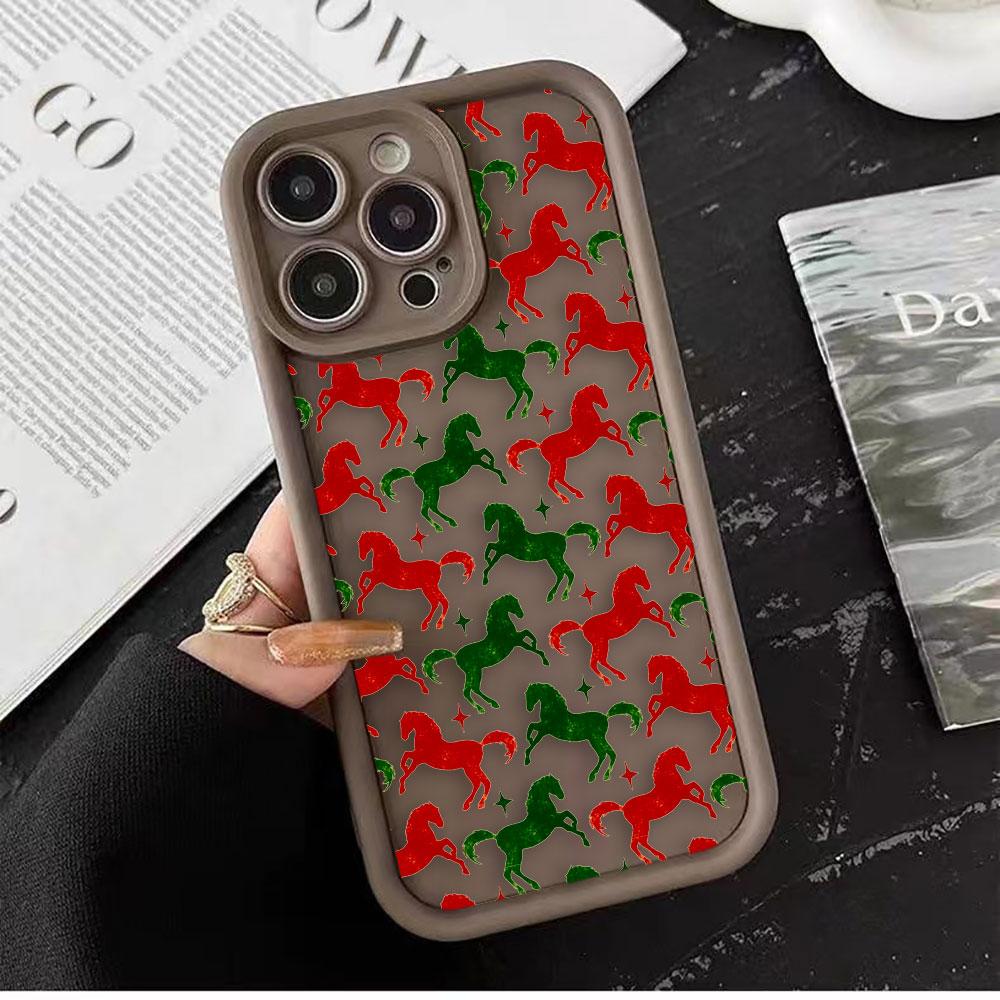 Illustration Of Animal Horse Phone Case For Samsung A13 A15 A16 A17 A22 A23 A25 A32 A33 A35 A51 A52 A53 A54 A55 A71 A72 Cover