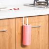 Kitchen Paper Towel Hanger Holder Under Cabinet Roll Rack Space Save Organizer
