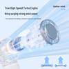 Portable USB Folding High-Speed Handheld Fan with Cross-Border Semiconductor Cooling and Strong Wind