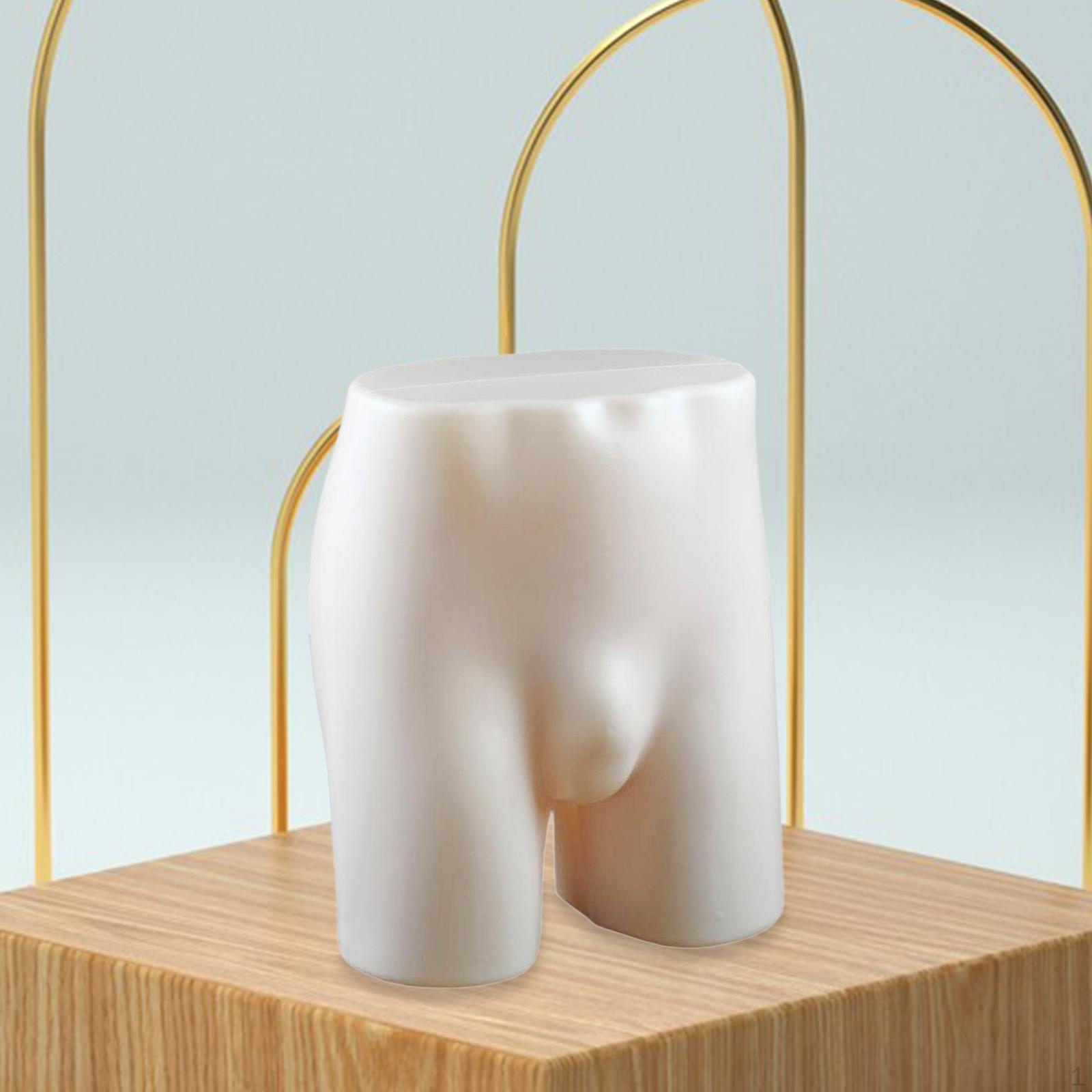 

Манекен трусів Підставка для демонстрації стегон Багатофункціональний тримач для аксесуарів Модель спідньої білизни для гардеробної Skin Color