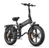 ENGWE ENGINE PRO 2.0 750W 52V 16AH Bicicleta Elétrica Pneu Gordo Suspensão Total Freio Hidráulico 8 Velocidades Shimano E-Bike