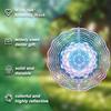 360 Degree Rotating Metal Wind Chime 25.4cm Artistic Design with Kinetic Effect Perfect for Garden Decor All Seasons Gift for Friends Family