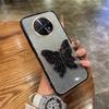 For Huawei Nova 15 Max Case with Cute Butterfly Stand Luxury Slim Gradient Clear Plating Glitter Girls for Huawei Nova15 Max Back Cover