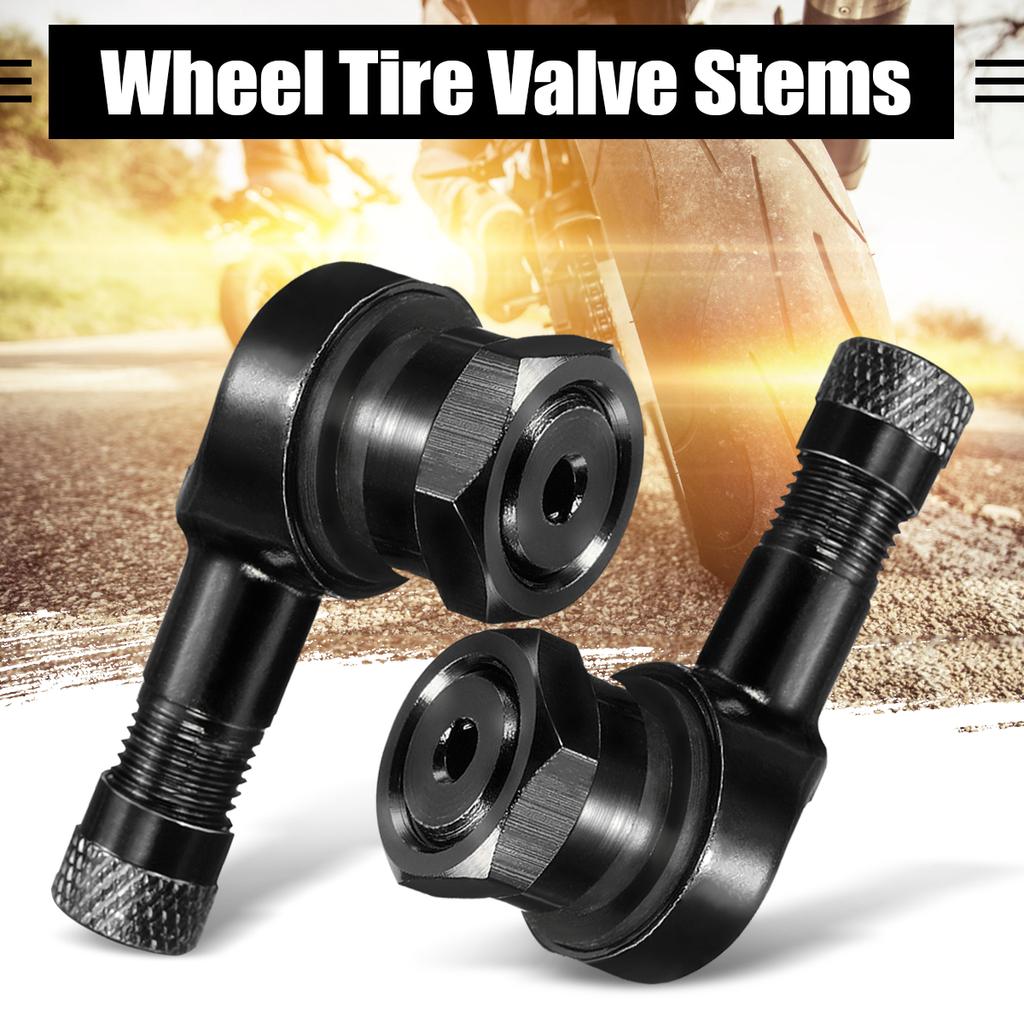 Valvola per pneumatici 90 gradi, valvole 90 gradi pezzi 11,3 mm Universale per moto in lega di alluminio Valvola per pneumatici per ruote Steli Tappi valvola pneumatico 90