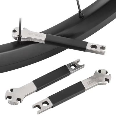2Pcs 3.3 3.4 3.5mm Bicycle Spoke Wrench Bike Repair Remover Spoke Nipples Rim Straightening Wrench Professional