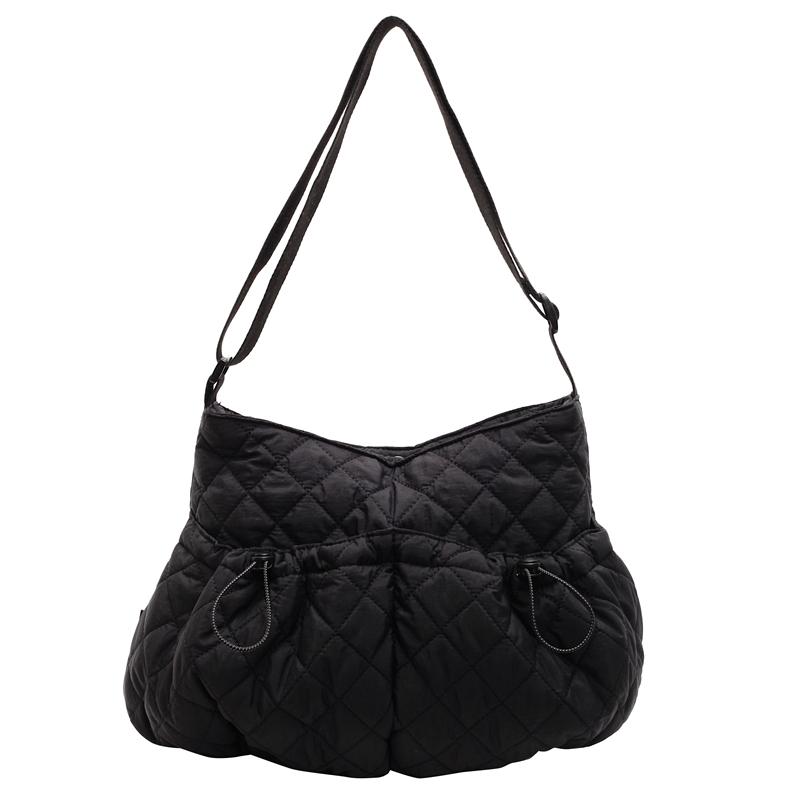 Large Capacity Tote Bag Women's Rhomboid Bag Commuter Crossbody Bag