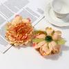 2/5Pcs 12cm Peony Artificial Silk Flowers Heads for DIY Wreath Gift Box Scrapbooking Wedding Home Party Decora Craft Fake Flower