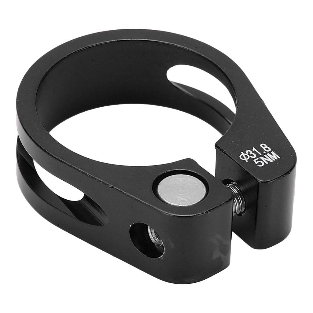 31.8mm Bike Seat Post Clamp Tube Clip Aluminium Alloy   Quick Release Seatpost Collar