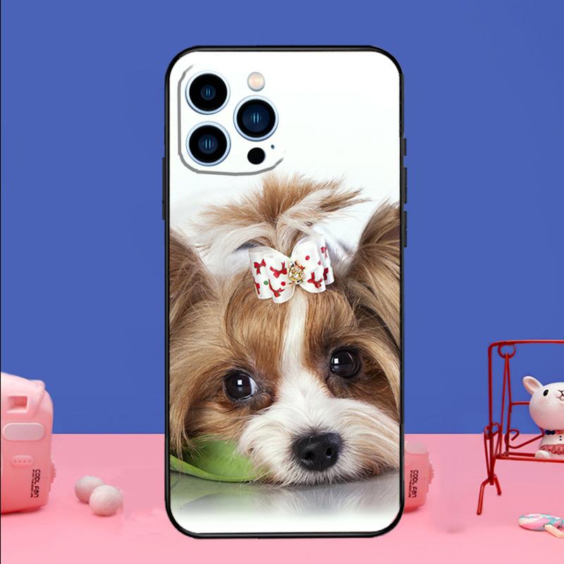 Mini Yorkshire Terrier Phone Case For iPhone 17 Air 16 15 14 11 12 13 Pro Max 13 mini 15 16 Plus 16e Bumper Cover