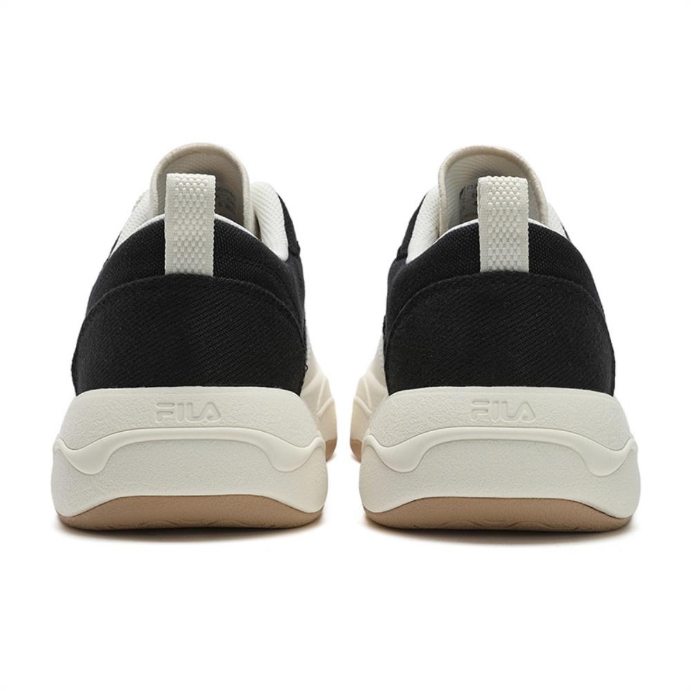 Fila Burger Casual Shoes Fashion Comfortable Versatile Breathable Lightweight Low-Top Canvas Shoes Men sneaker Black White F12M532301FBG