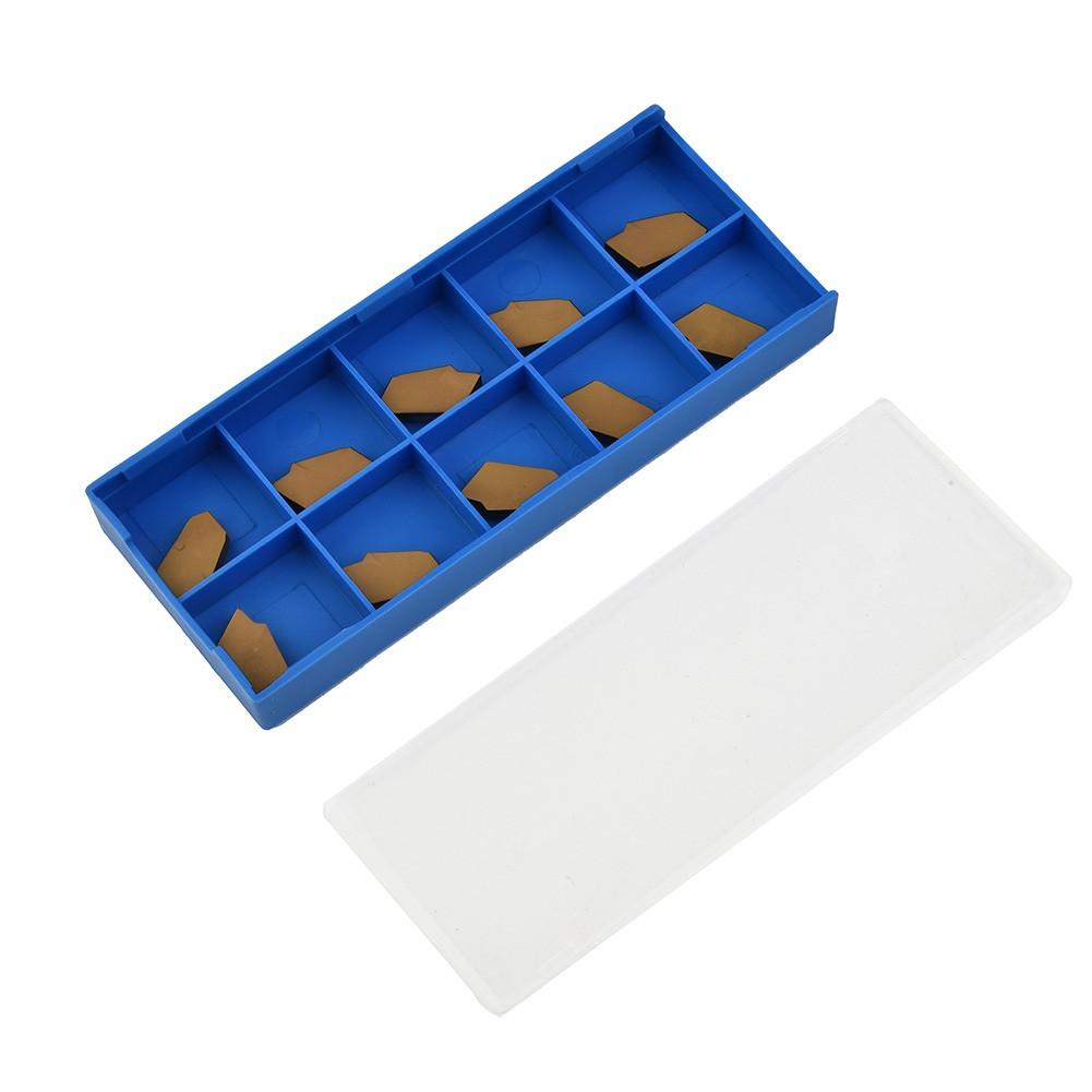 10pcs ZQMX 3N11-1E SP300 GTN-3 3mm Cut-Off Grooving Carbide Inserts CNC Tool
