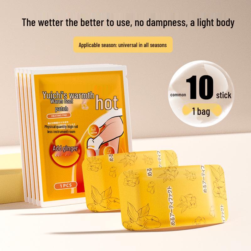 

Специальный выпуск для новичков: Имбирный самонагревающийся согревающий пластырь для стоп и лодыжек для зимы All-night Sleep