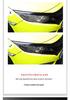 Black Warrior Smoked Headlight Film for 25 Accord Models - TPU Light-Controlled Sticker for Headlight and Taillight Color Change.