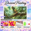 Personalized Leafeon Diamond Art Custom Name 5D Diamond Painting Full Drill DIY Craft