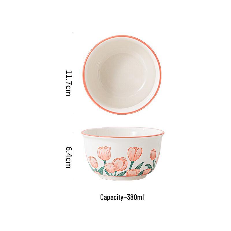 Elegant Tulip Ceramic Dining Gift Set