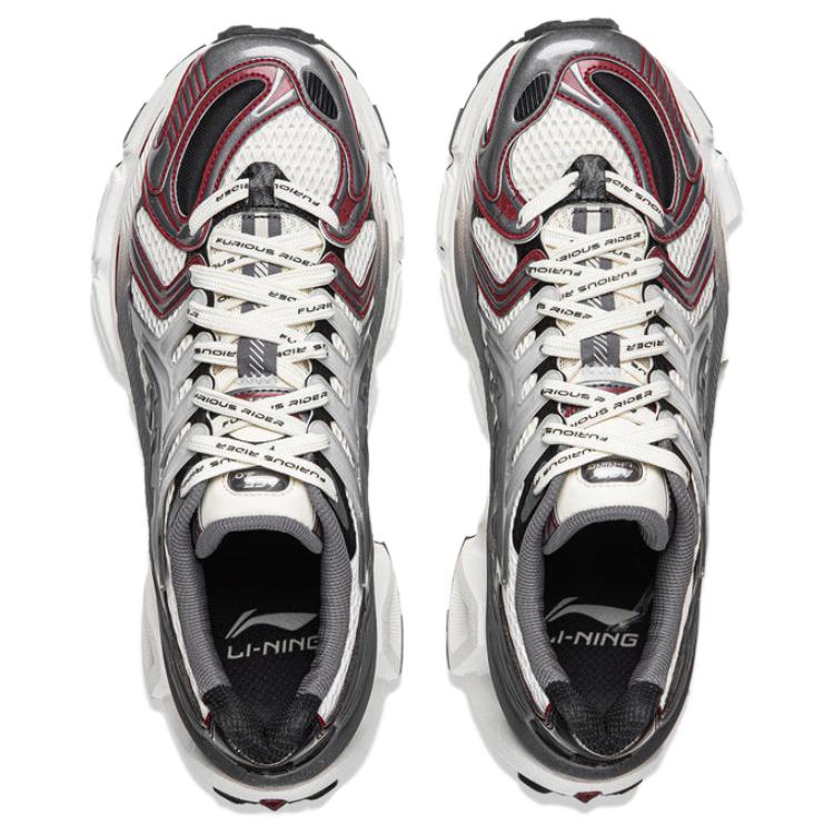 Li Ning Furious Rider ACE 3.0 Abrasion Resistant Breathable Low top Casual Shoes Unisex AZGW031-1