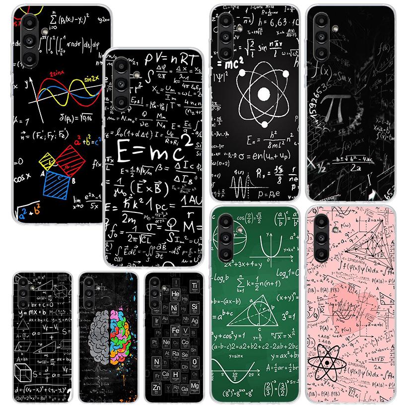 Physics Chemical Mathematics Phone Case For Samsung Galaxy A17 A37 A57 A16 A26 A36 A56 A15 A25 A35 A55 A14 A24 A34 A54 A13 A23 A