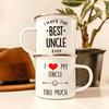 Original Mugs Coffee Cups I Have the Best Uncle Mug Breakfast Cup Cup for Tea Teacup Drinkware Rare Funny Beer Travel Cute Anime