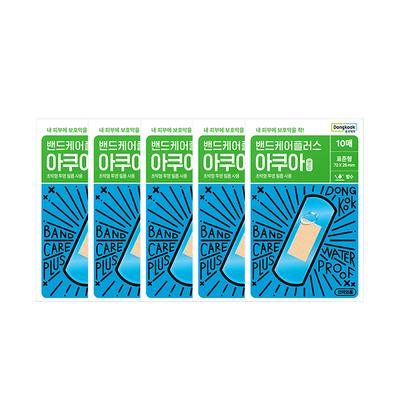 Band Care Waterproof Bandages (Standard Type) 10 Sheets X 5 Packs