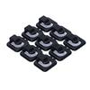 18Pcs Cable Cord Organizer Clips Self Adhesive Wire Management for Desk Cables Adjustable Cord Clips for Home Office
