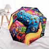 1pc Gamer Controller Automatic Open/Close Exquisite Umbrella - Compact Travel Umbrella, 8-Rib Heavy-Duty Construction, Ideal Gift, Outdoor A