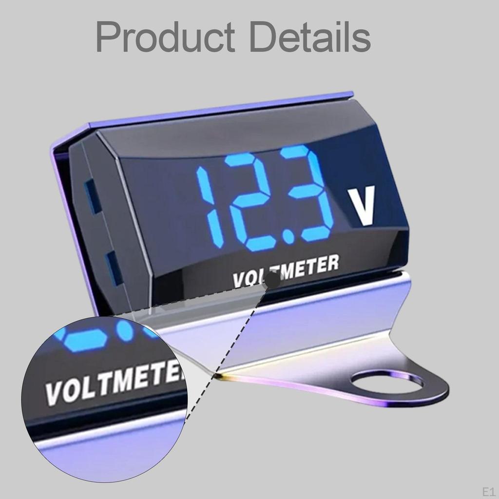 Electric Bike Battery Meter Accessory Attachment LED Display Direct Replace Clear Simple
