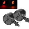 Motorcycle LED Turn Signal Light Vintage Modified Steering Lamp Indicator Fits for Yamaha