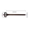 Replacement Pin Needle For F50 Pin For Nailers 134Mm Length 6.7Mm Shank Diameter Steel Component For Framing And Trim Work