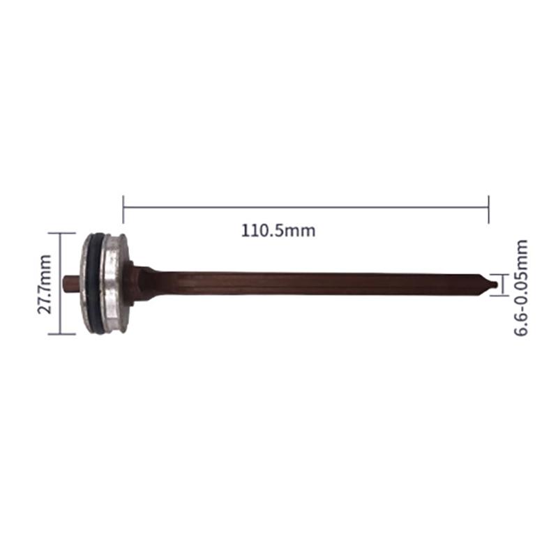 Replacement Pin Needle For F50 Pin For Nailers 134Mm Length 6.7Mm Shank Diameter Steel Component For Framing And Trim Work