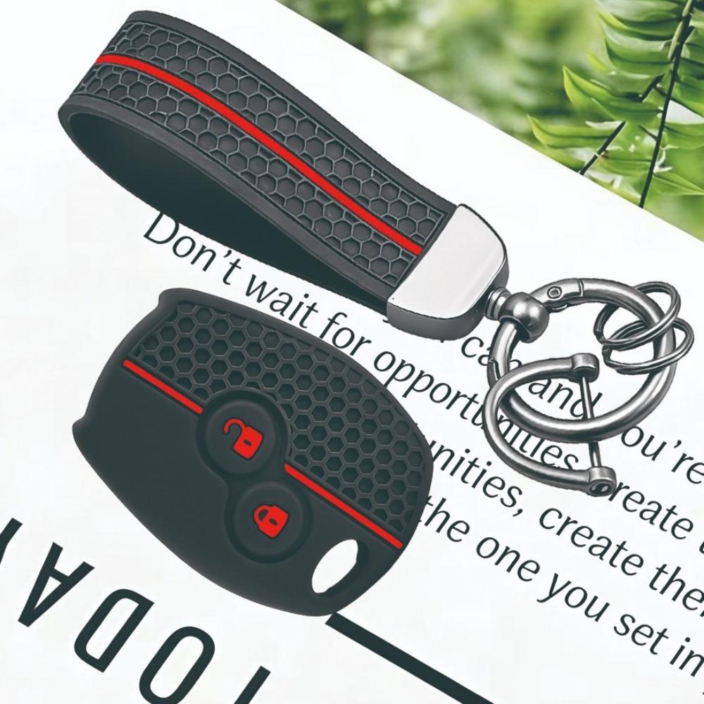 

2026 NEW silicone car key case for renault trafic clio Duster Logan dacia sandero for Nissan terrano Almera Keychain Accessories