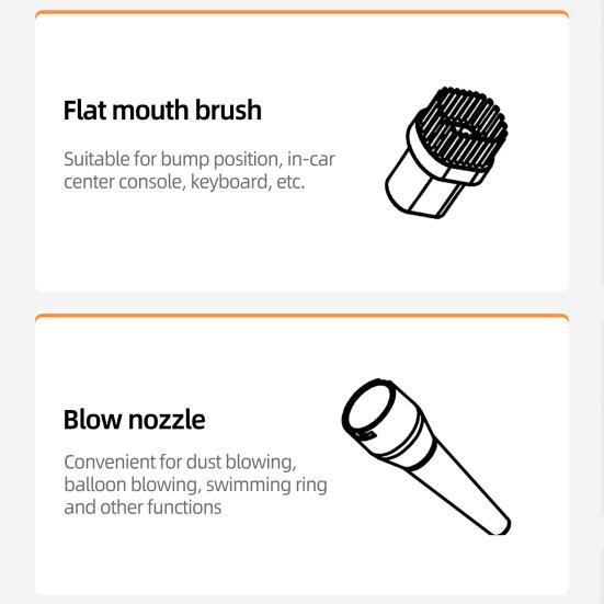 Car Vacuum Cleaner Strong Suction Powerful Rechargeable Wireless Portable Car Interior