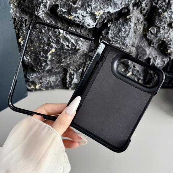 Scratch Resistant Leather Case Magnetic for IPhone 18, Faux Phone Cover with Hinge Protective Protection, Full Body Shockproof 18 Fold Lightweight