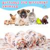 Cozy And Cute Pet Blanket - Warm Coral Fleece Blanket with Adorable Paw Prints for Winter