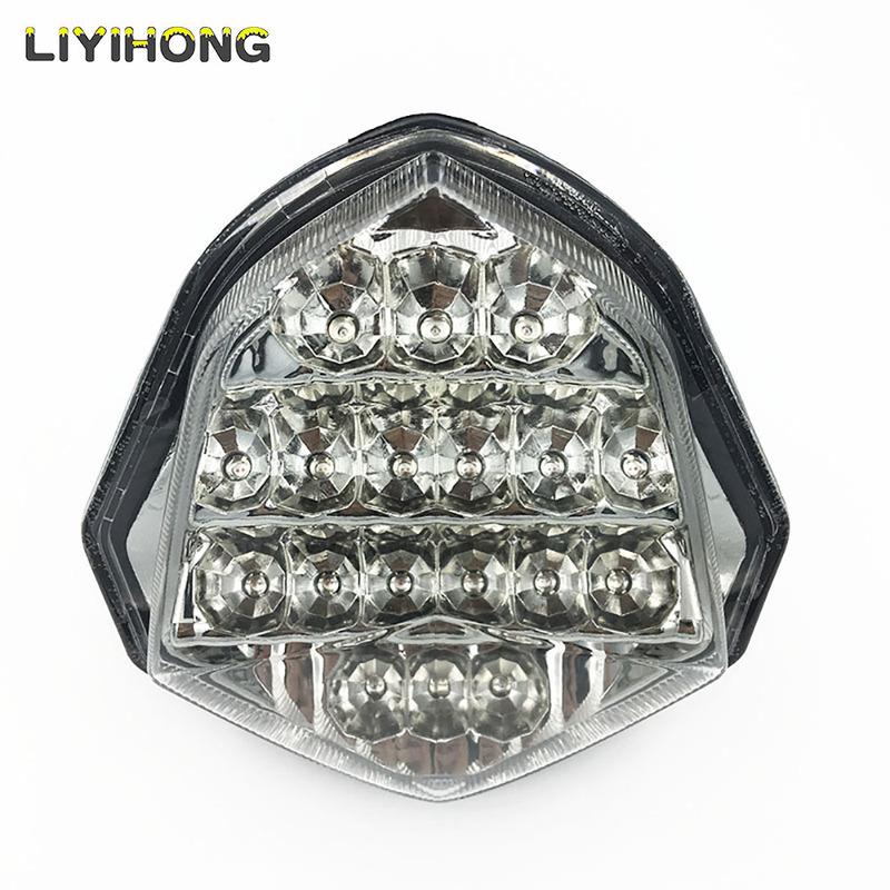 For Suzuki GSXR1000 GSX-R 1000 K3 K4 2003 2004 E-Mark Rear Tail Light Brake Turn Signals Integrated LED Light