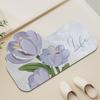 Bathroom Floor Mat, Diatom Mud, Non-Slip Absorbent Cushion, Toilet, Bathroom, Kitchen Foot Cushion, Door Toilet Carpet